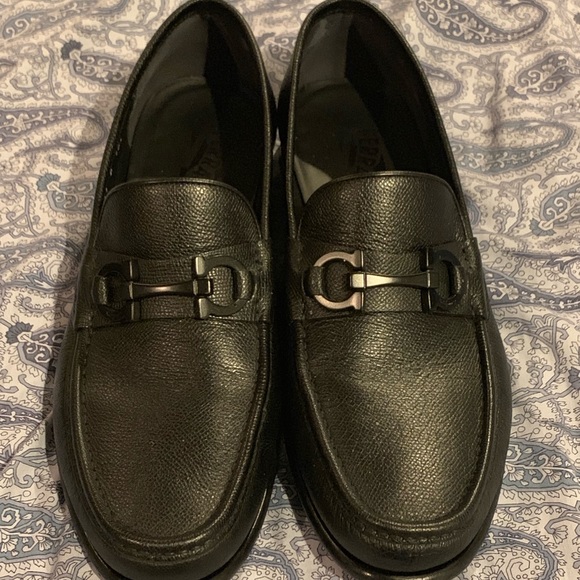 gancini moccasin black